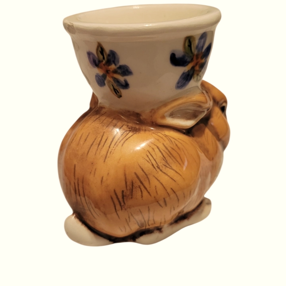 VINTAGE RABBIT EGG CUP - Picture 4 of 7